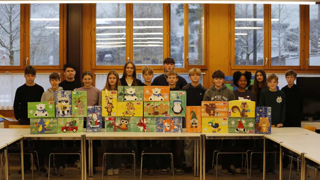 Weihnachten im Schuhkarton